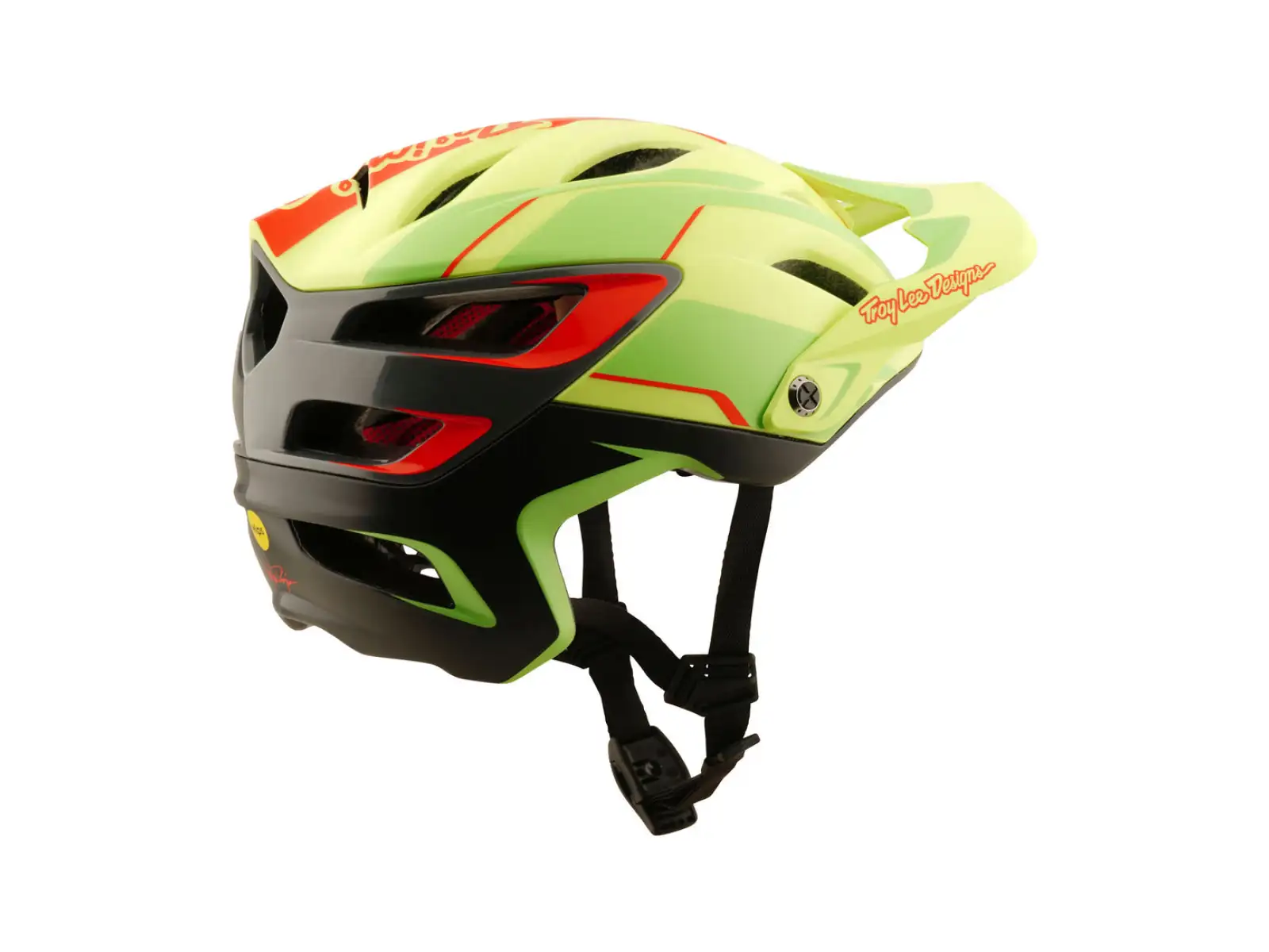 Troy Lee Designs A3 Lines přilba Glo Yellow