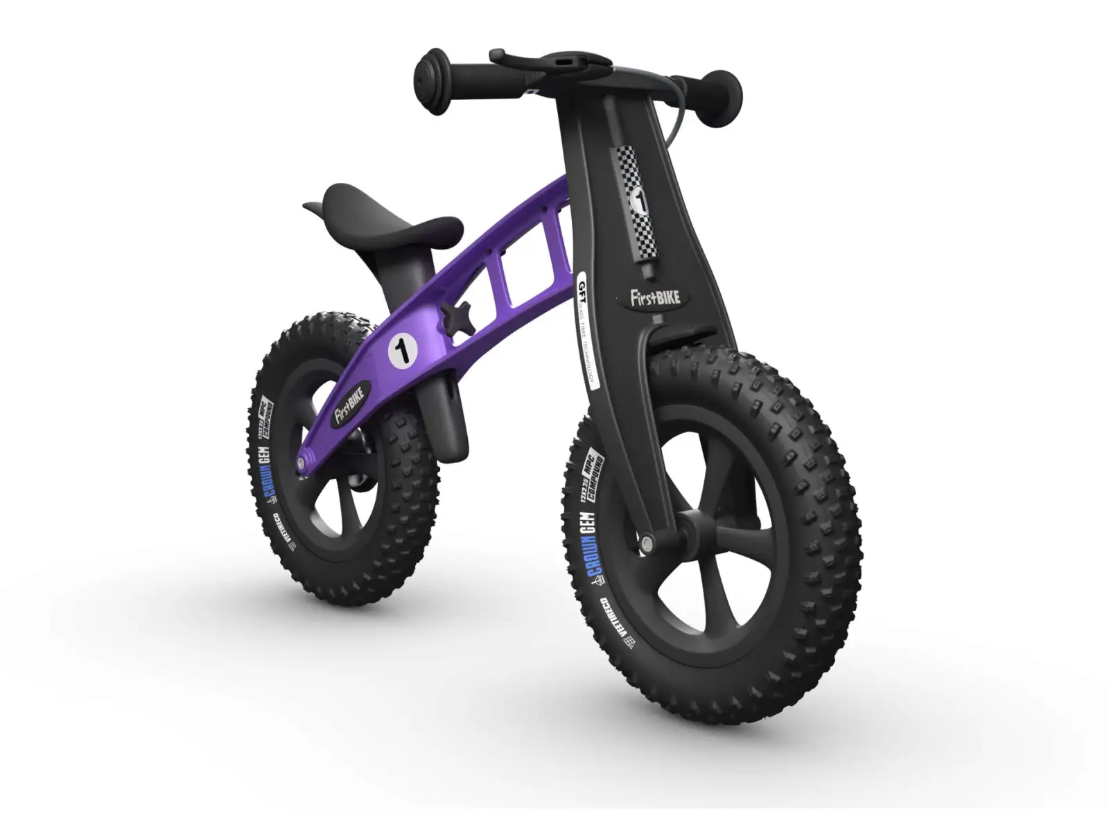 First Bike FAT dětské odrážedlo Violet