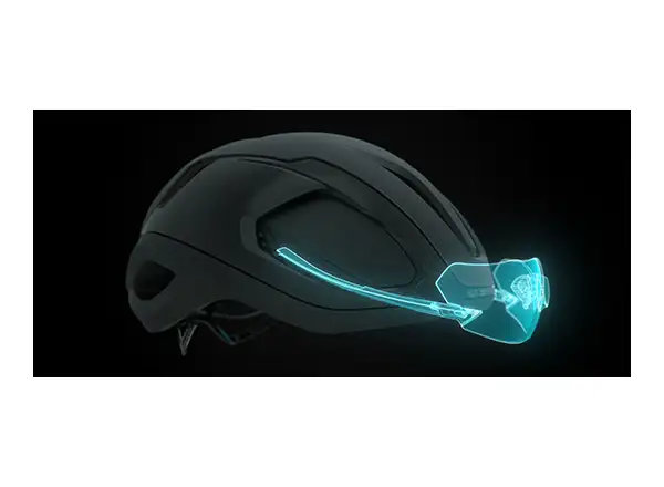 Lazer Vento KinetiCore přilba černá/stříbrná