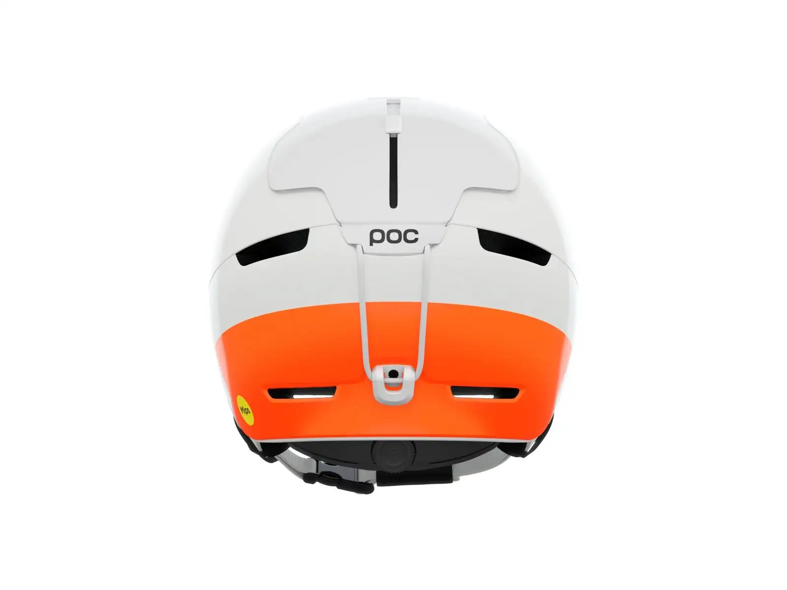 POC Obex MIPS lyžařská přilba Hydrogen White/Fluorescent Orange