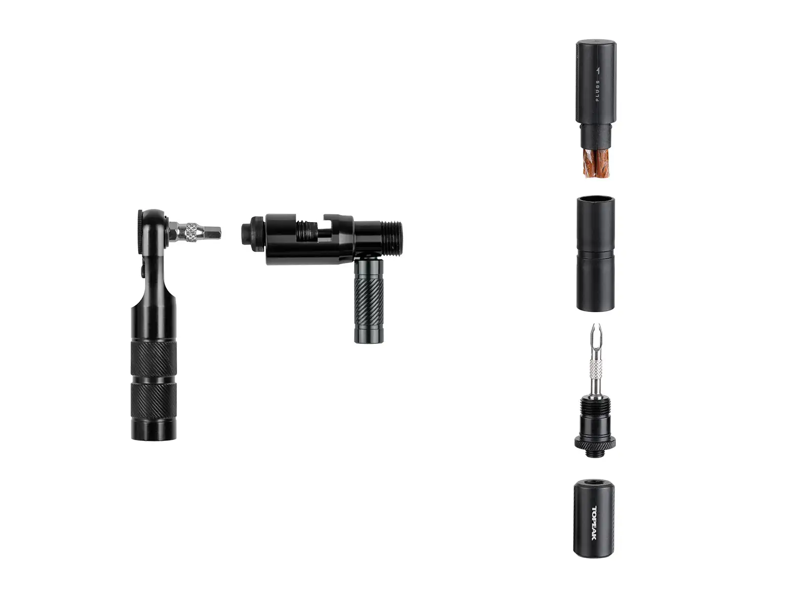 Topeak Ratchet'n Roll Pro sada nářadí s ráčnou 17 funkcí černá
