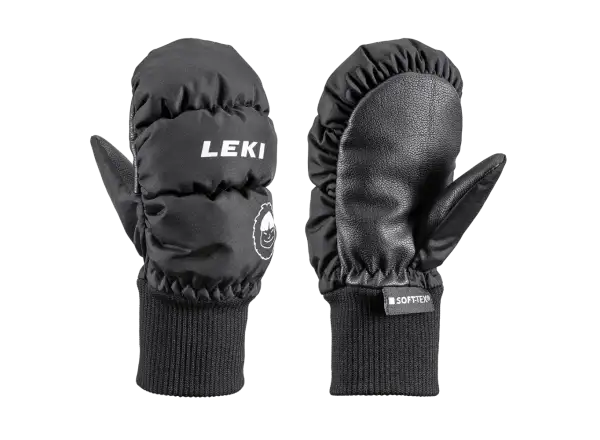 Leki Little Eskimo Mitt Short dětské sjezdové rukavice black