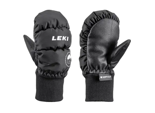 Leki Little Eskimo Mitt Short - černá