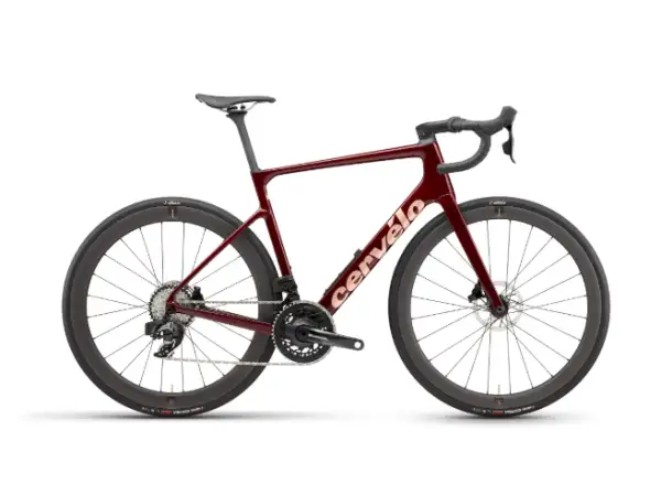 Cervélo Caledonia 5 Force AXS silniční kolo Carmine