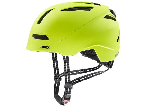 Uvex Urban planet LED přilba Lime matt