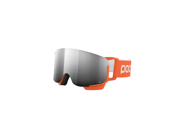 POC POCito Nexal dětské lyžařské brýle Fluorescent Orange/Partly Sunny Silver