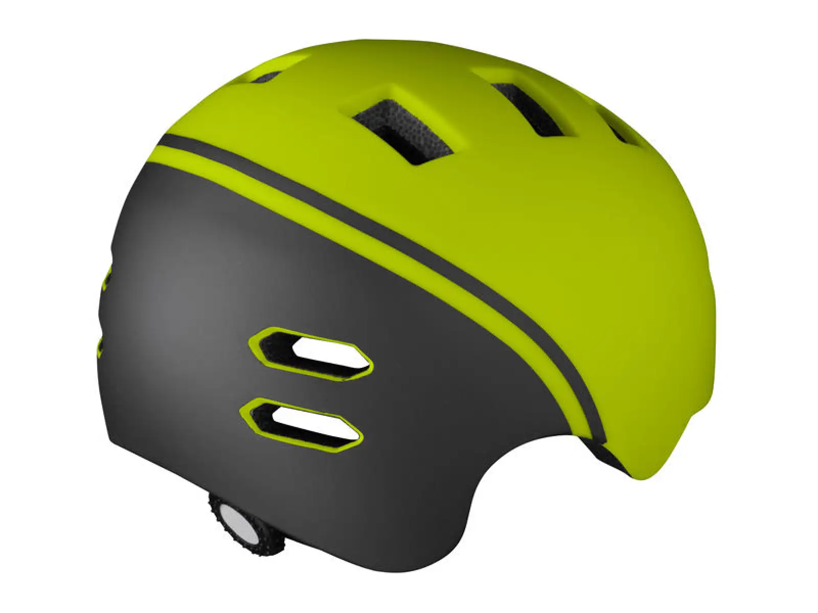 Etape Buddy dětská přilba lime/antracit