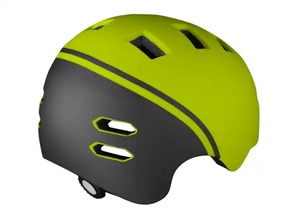 Etape Buddy dětská přilba lime/antracit