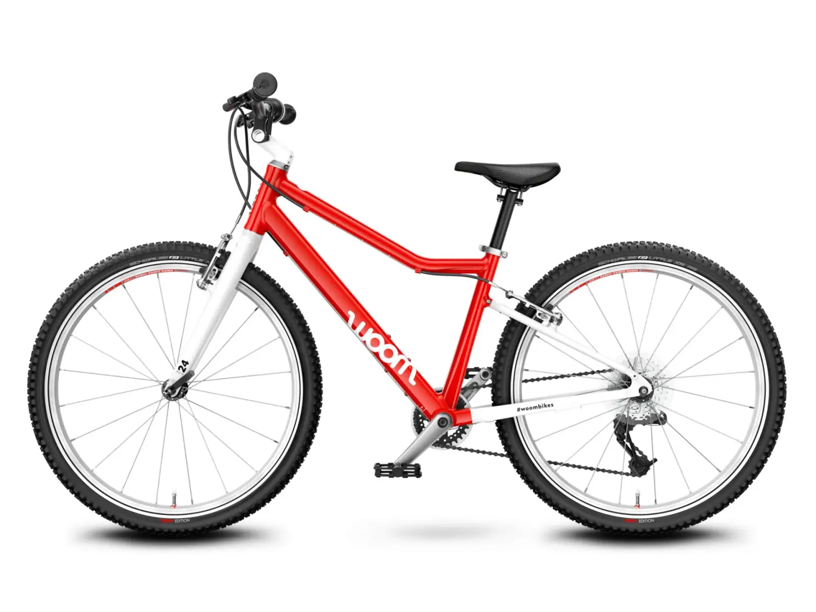 Woom 5 dětské kolo 24" Red