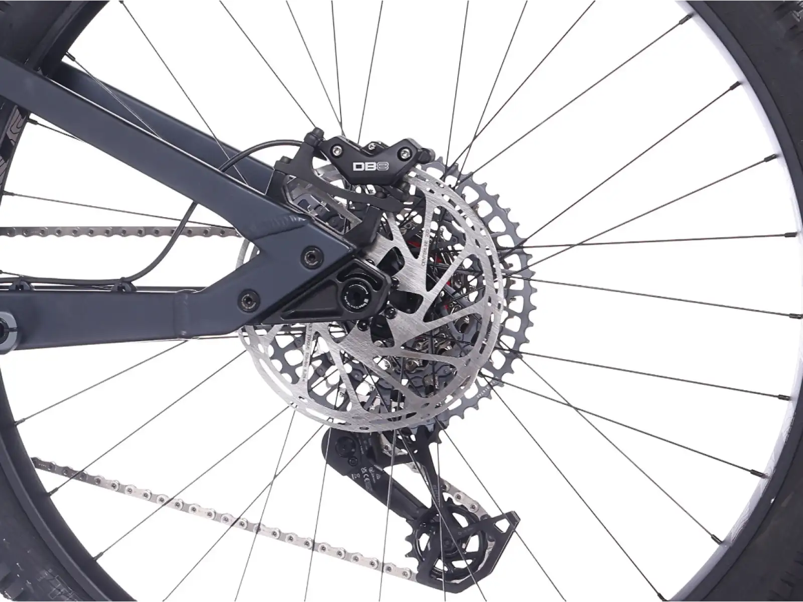 Rock Machine Whizz FS I 90 AXS horské kolo Matte Milionaire Blue