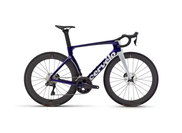 Cervélo S5 Ultegra Di2 silniční kolo Sapphire/Ice
