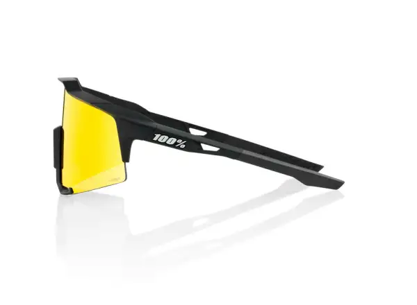 100% Performance Speedcraft cyklistické brýle Soft Tact Black/HIPER Red Multilay