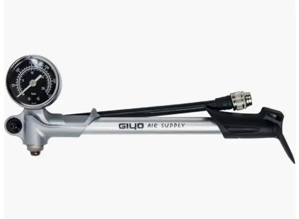 Giyo GS-02 pumpa pro odpružené vidlice s manometrem