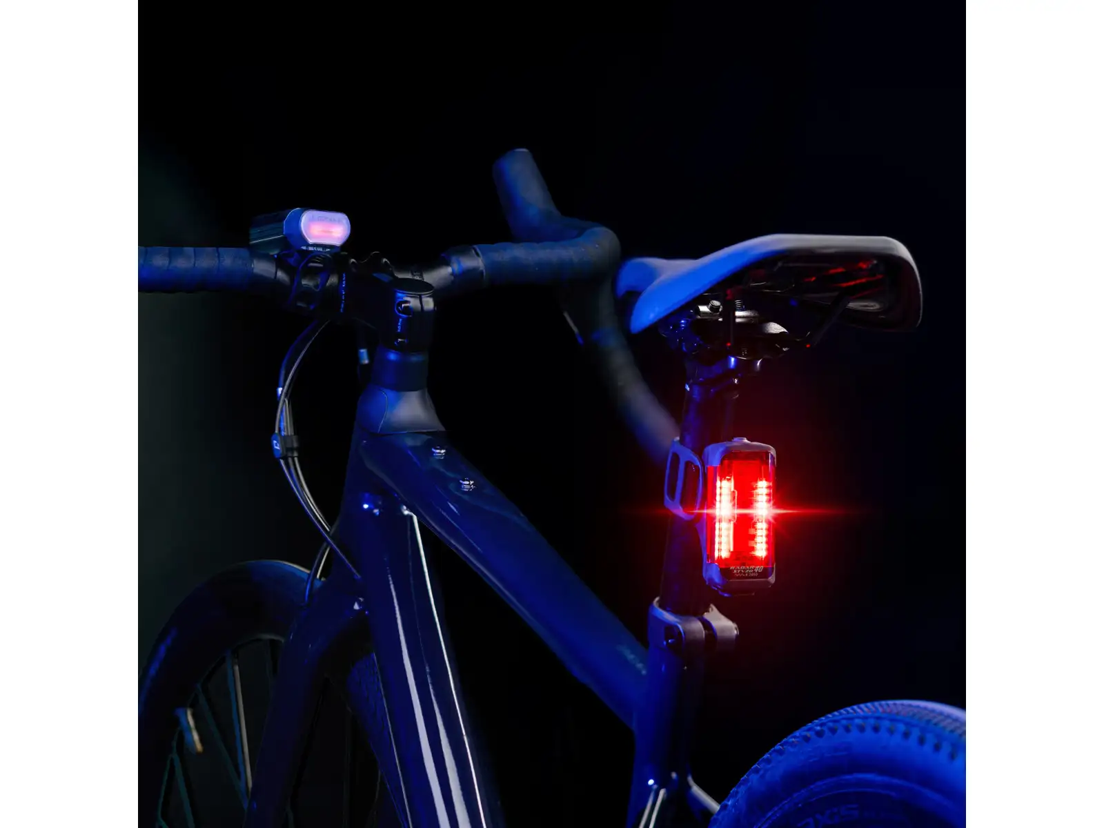 Lezyne Radar React StVZO System přední a zadní světlo Black