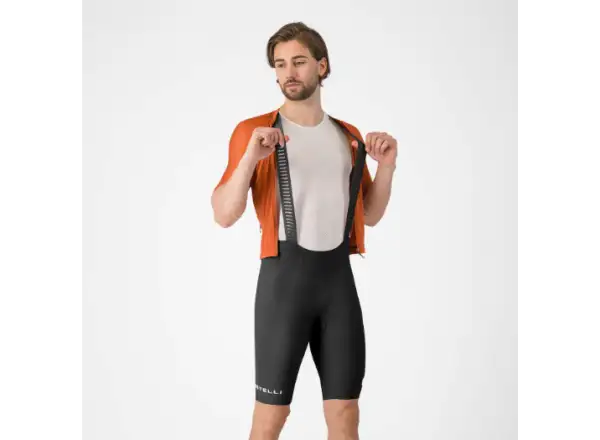 Castelli Espresso 2 pánské kraťasy s vložkou a laclem Black
