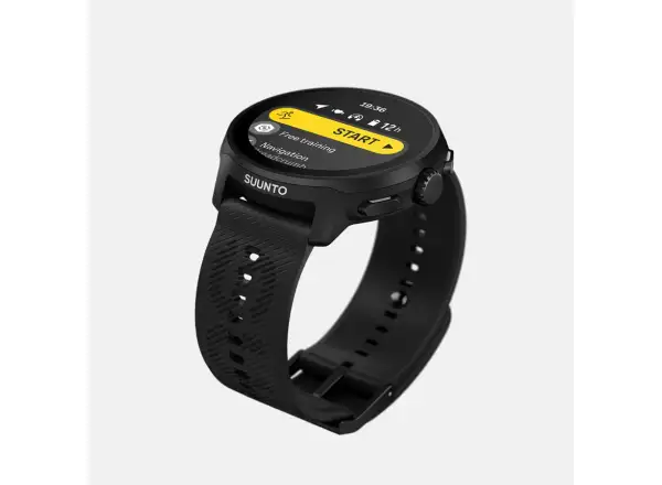 Suunto Run chytré hodinky silikonový pásek All Black