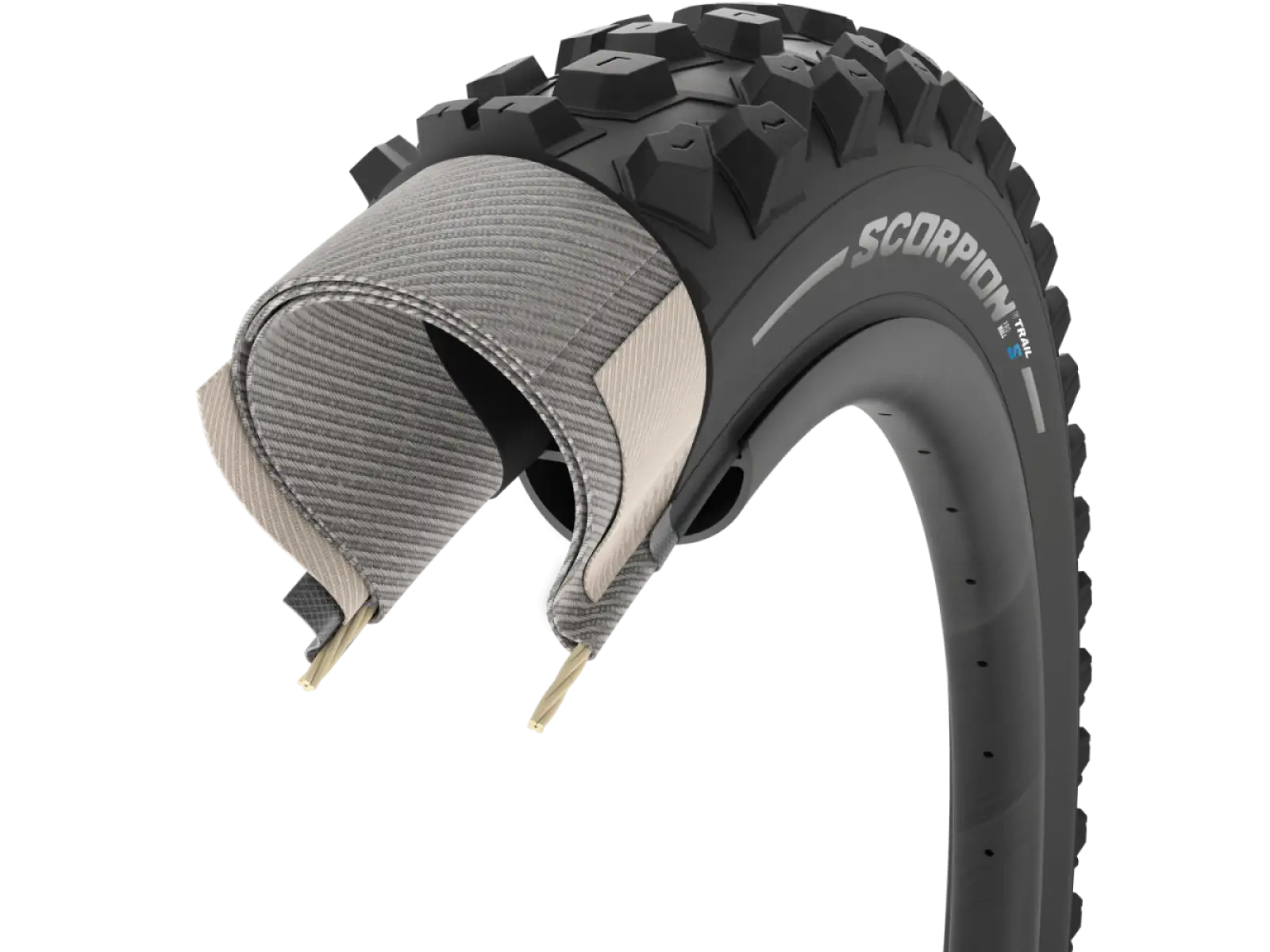 Pirelli Scorpion Trail S ProWALL TLR 29x2,40" MTB plášť kevlar černá