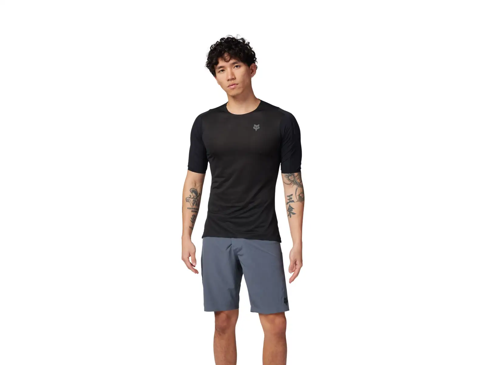 Fox Flexair Ascent pánský dres krátký rukáv Black