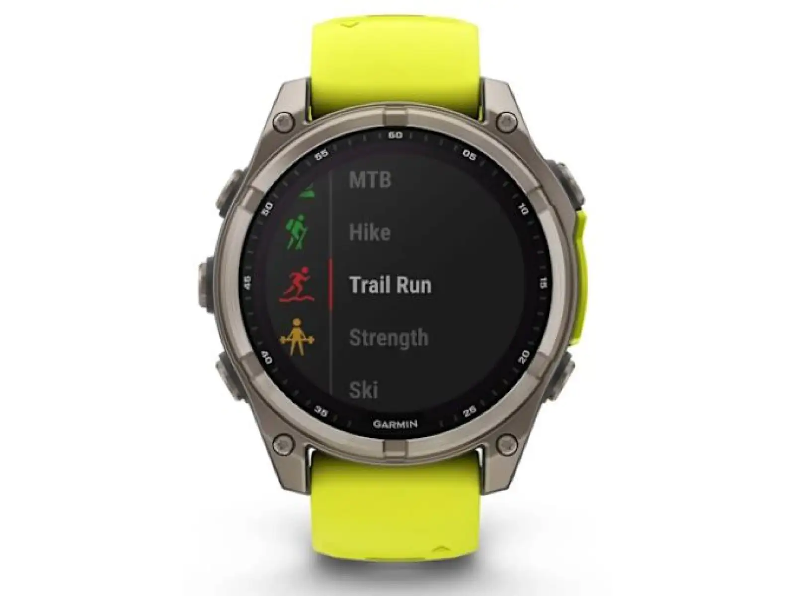 Garmin fenix 8 - 51 mm Solar Sapphire chytré hodinky Titanium Yellow/Graphite