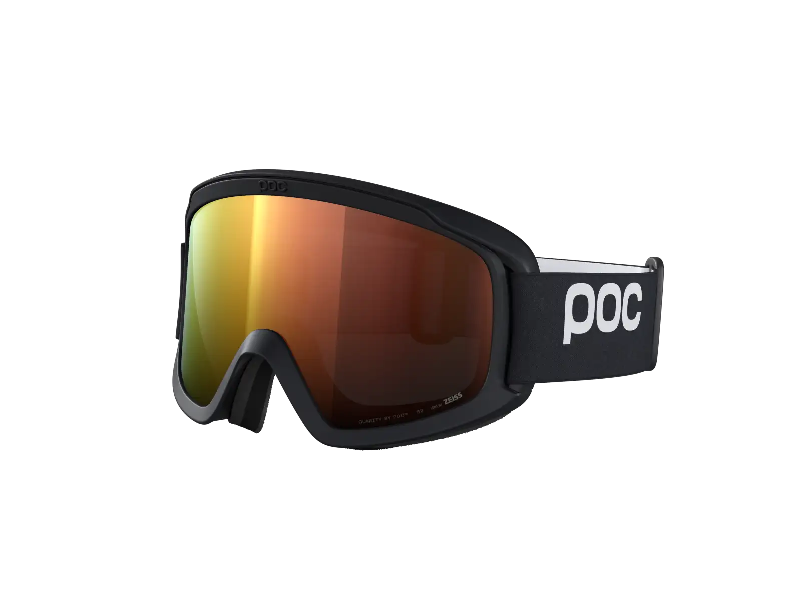 POC Opsin lyžařské brýle Uranium Black/Partly Sunny Orange
