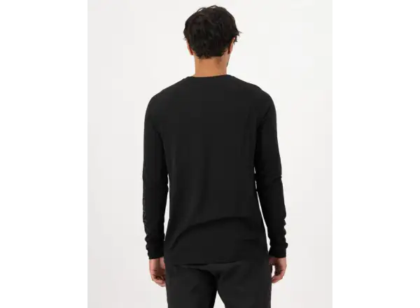 Mons Royale Tarn Merino pánské triko dlouhý rukáv 9 Iron/Black