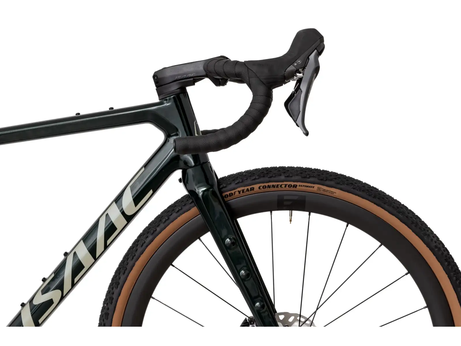 Isaac Torus Xplore GRX825 Di2 2x12 gravel kolo Moss Green