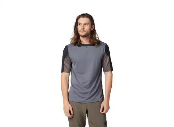 Fox Defend pánský dres krátký rukáv Graphite