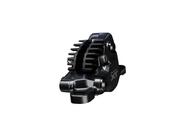 Shimano Deore XT BR-M8200 brzdový třmen - kovové destičky s chladičem