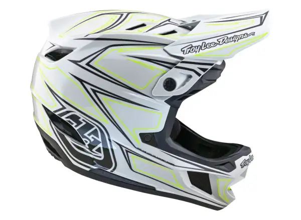 Troy Lee Designs D4 Composite MIPS Pinned přilba Light Gray