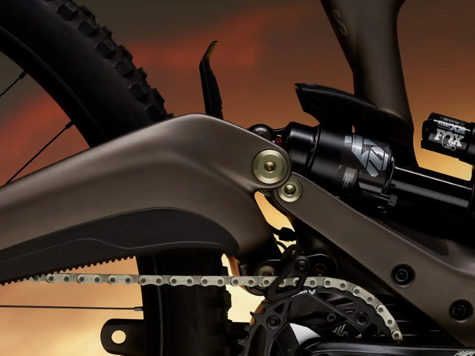 Ibis Oso GX T-Type celoodpružené elektrokolo Grizzly Bronze