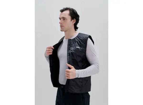 POC Lite Padded Vest pánská zateplená vesta Uranium Black