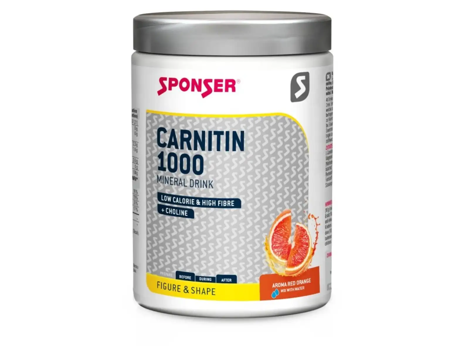 Sponser Carnitin 1000 Mineraldrink minerální nápoj 400 g