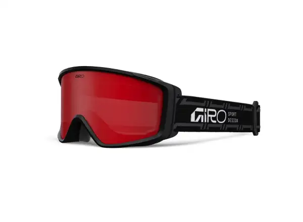 Giro Index 2.0 lyžařské brýle Black Stacked|Amber Scarlet