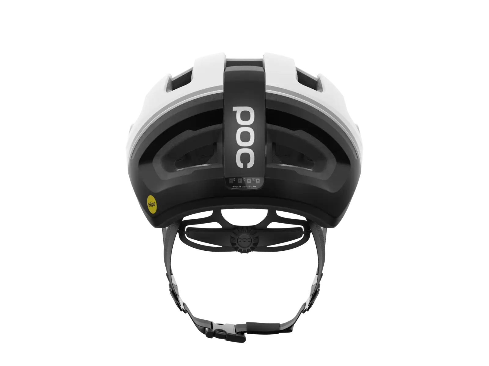 POC Omne Beacon MIPS silniční přilba Hydrogen White Matt/Uranium Black Matt