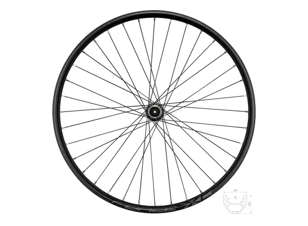 Force XC Disc 27,5 CL zadní vypletené kolo náboj Shimano