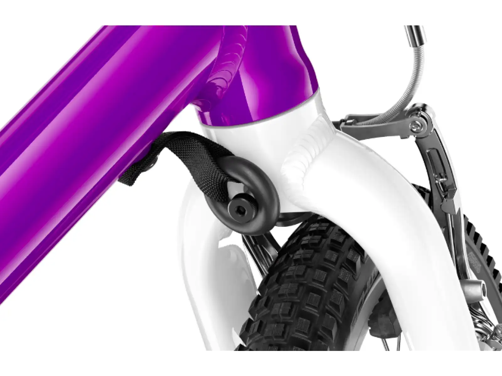 Woom 3 Automagic dětské kolo 16" Purple