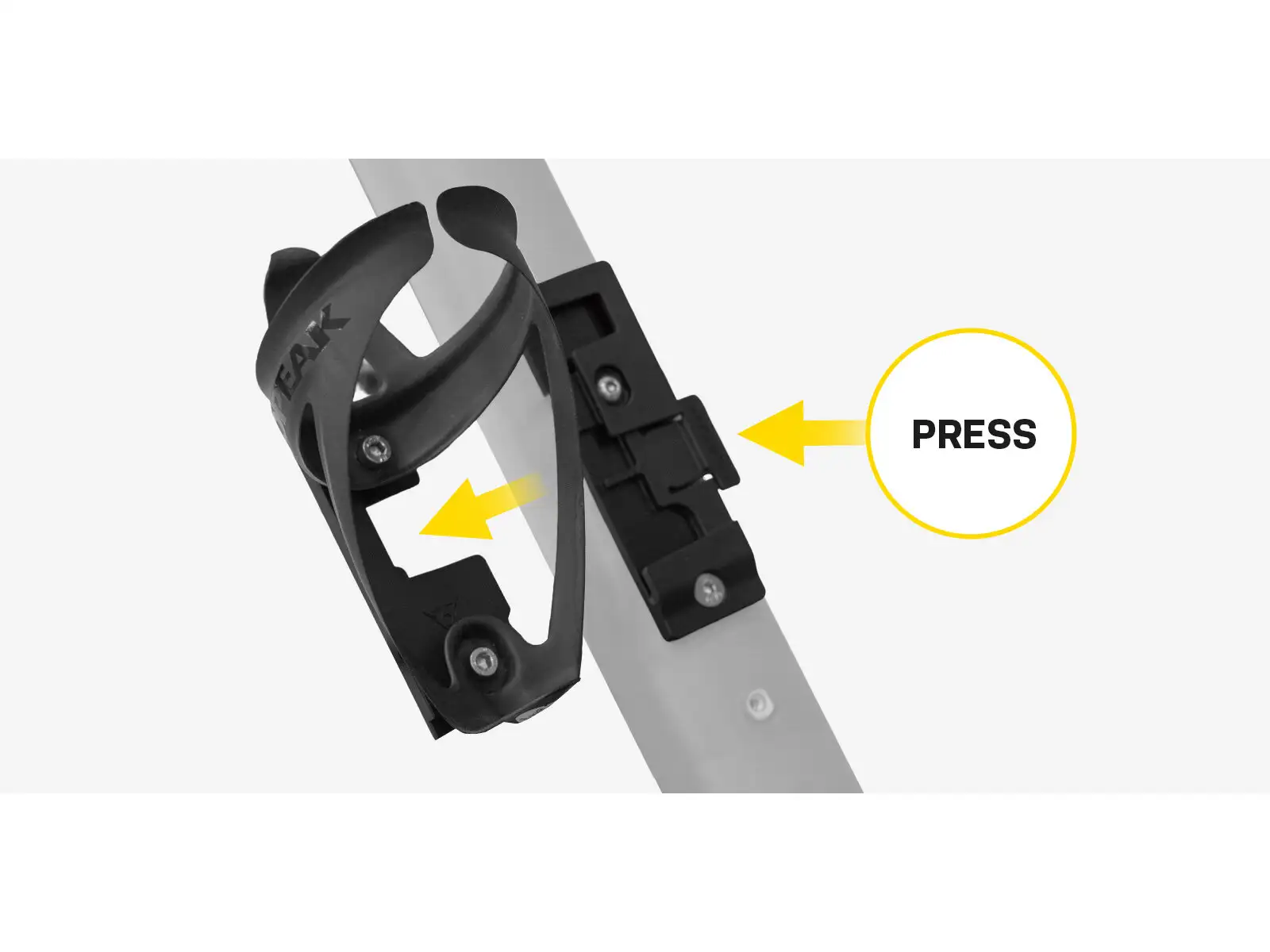 Topeak držák QR Mount II k přichycení košíku