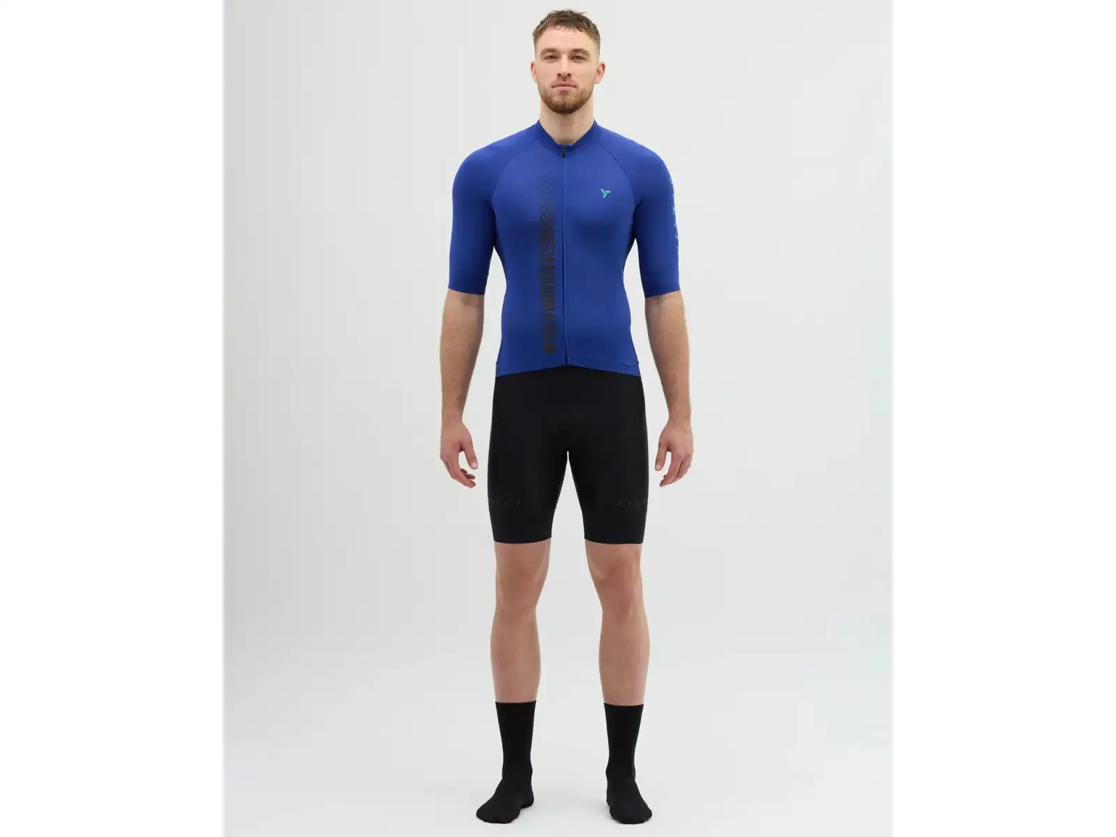 Silvini Mazzano pánský dres krátký rukáv Blue/Ocean