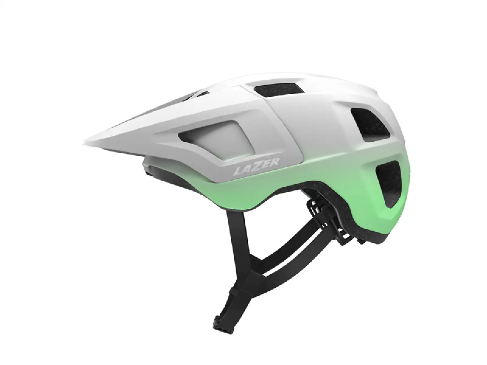 Lazer Finch KC přilba Mat White/Green