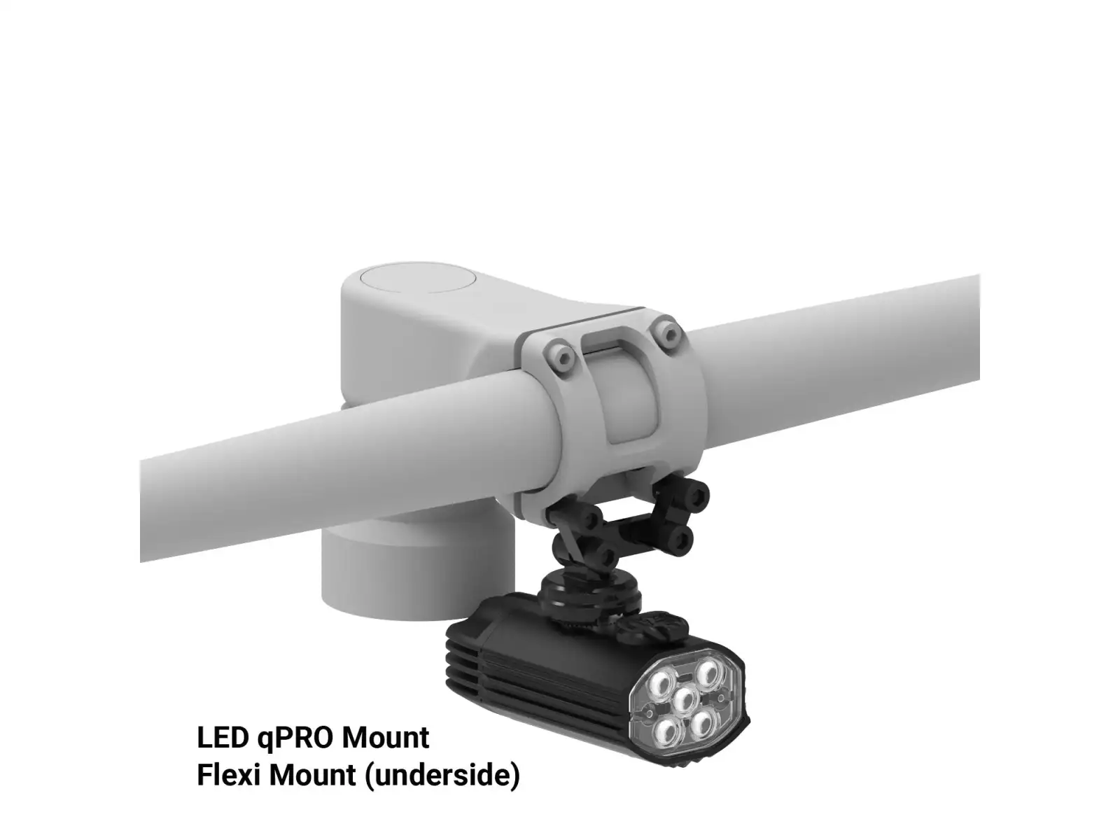 Lezyne LED qPRO Mount držák světla Black