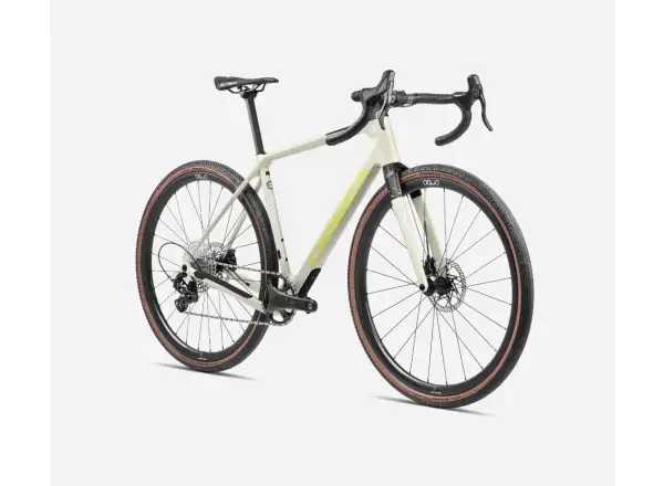 Orbea Terra M21eTEAM 1X gravel kolo Ivory White/Spicy Lime