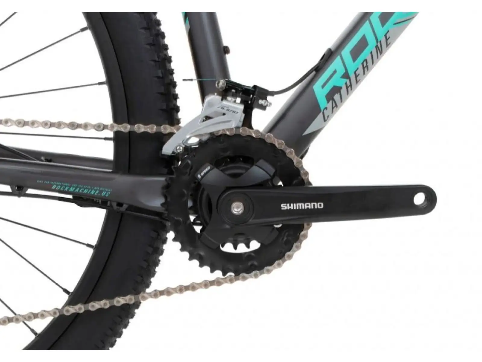 Rock Machine Catherine 20-29horské kolo Matte Anthracite/Mint/Grey