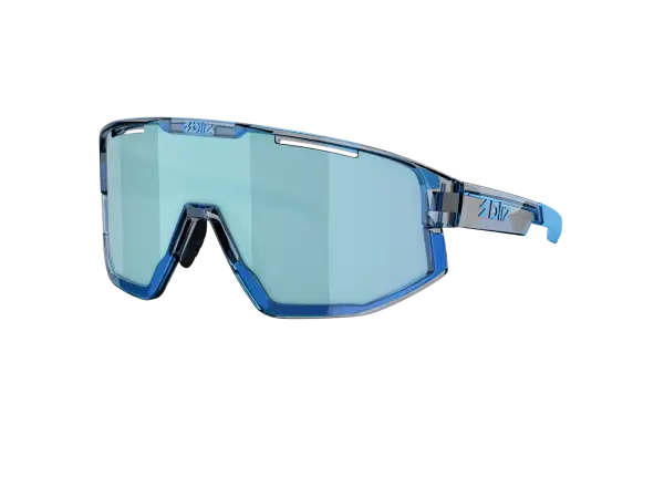 Bliz Fusion sluneční brýle Transparent Blue/Smoke Ice Blue Multi