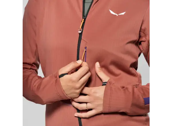 Salewa Pedroc 3 Hooded dámská mikina Etruscan Red