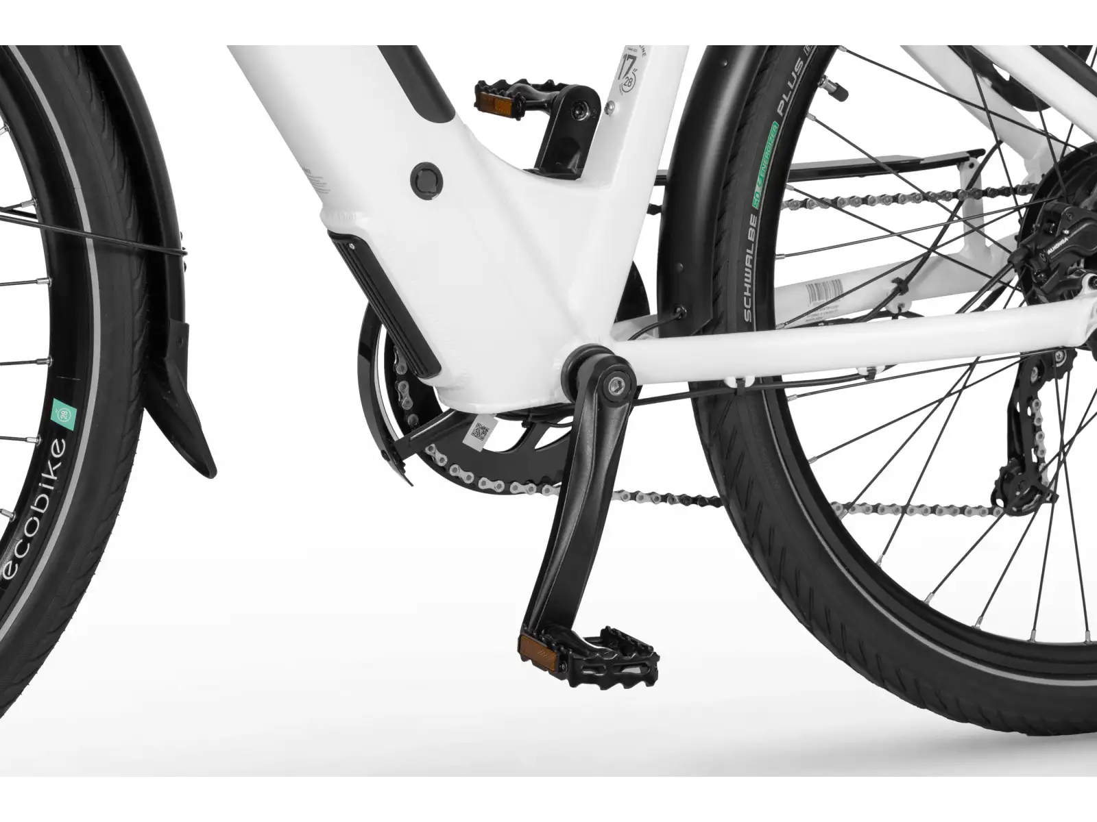 Ecobike X-Cross 630 Wh White trekové elektrokolo
