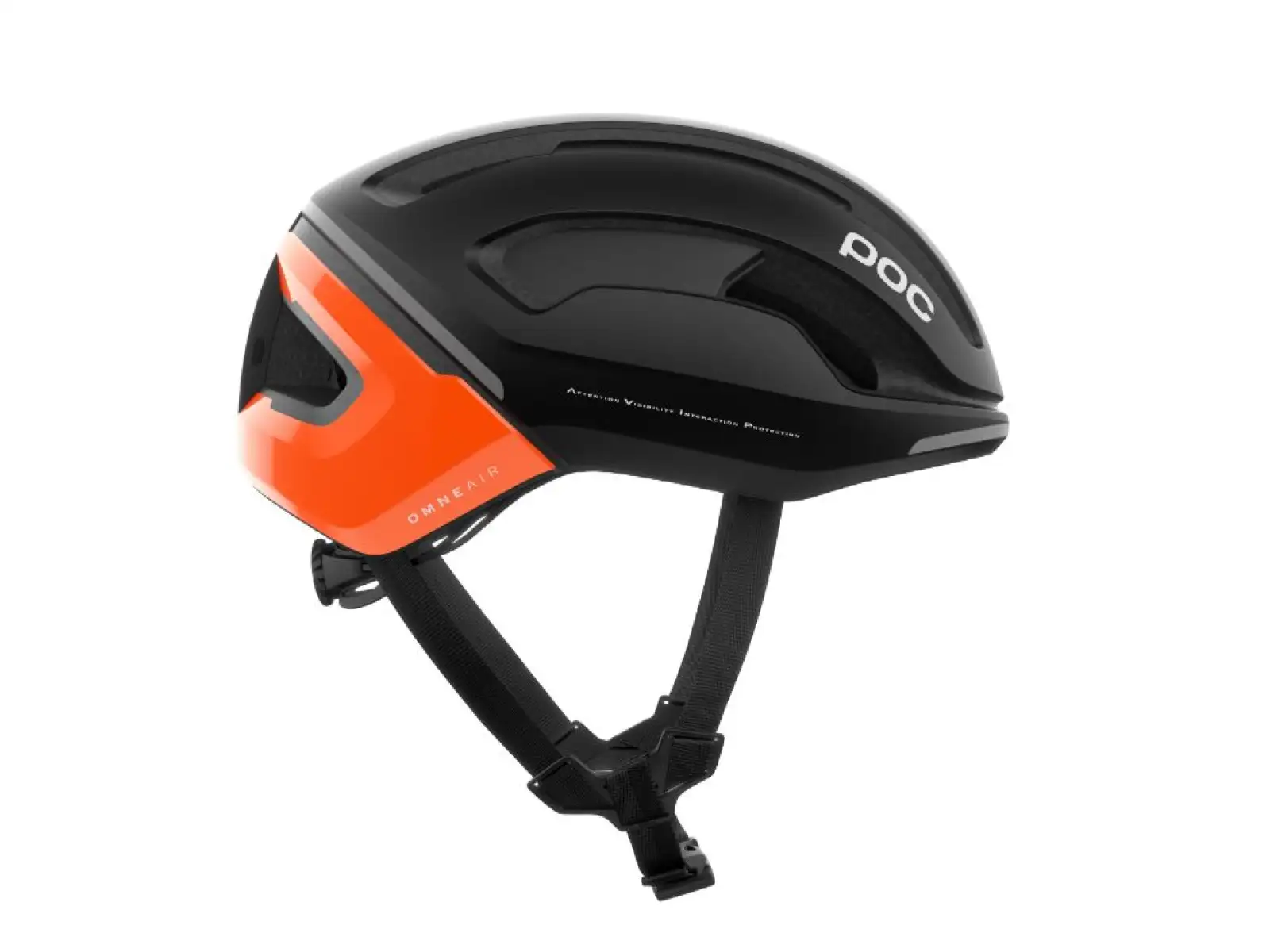 POC Omne Beacon MIPS cyklistická přilba Fluorescent Orange AVIP/Uranium Black Matt
