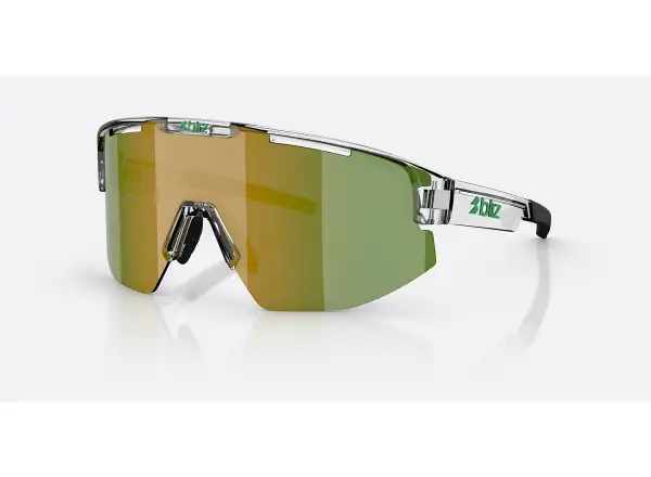 Bliz Matrix sluneční brýle Transparent White/Brown Green Multi