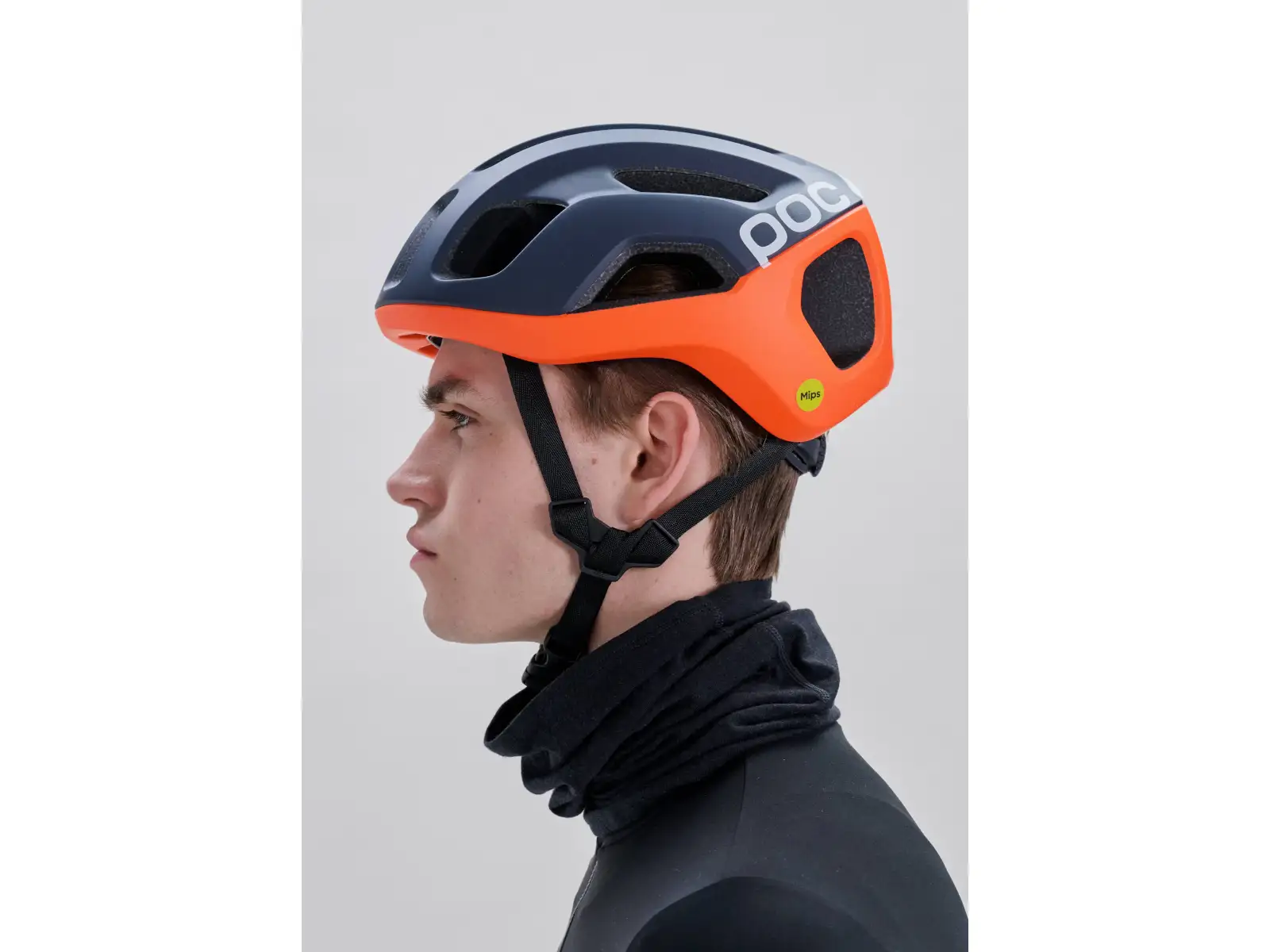 POC Ventral Air MIPS  přilba Apatite Navy Matt/Fluo. Orange Matt/Hydrogen White