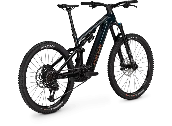 Focus SAM 8 800Wh celoodpružené elektrokolo Classicgreen / Obsidianblack
