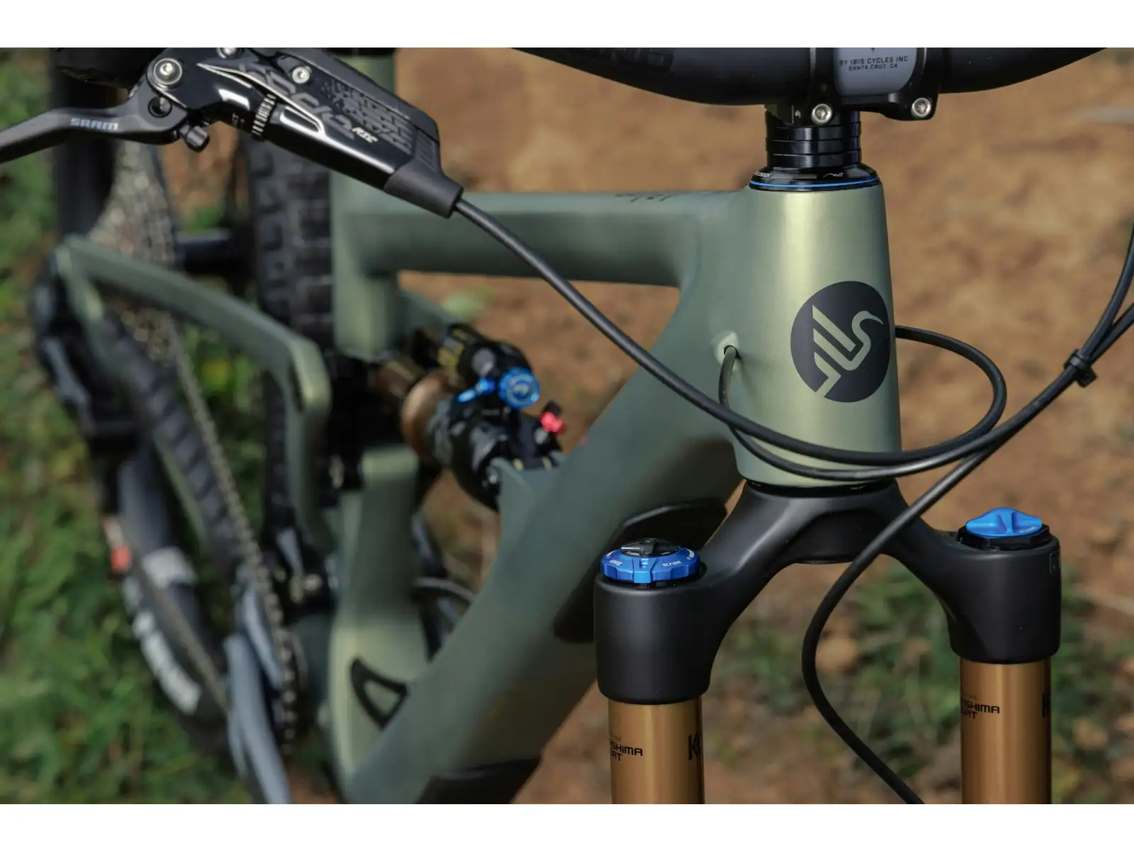 Ibis Ripmo V3 Deore XT horské kolo Olive Swamp Monster